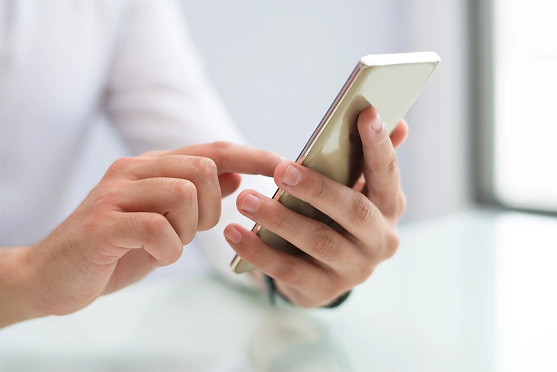 utilisation smartphone